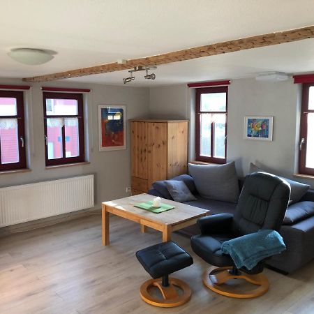 Apartamento Café Landart im Thüringer Finistère Plaue  Exterior foto