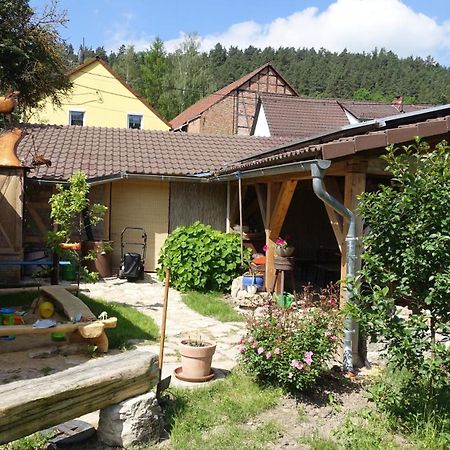 Apartamento Café Landart im Thüringer Finistère Plaue  Exterior foto