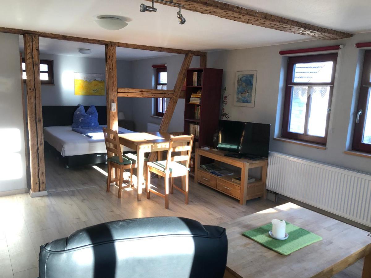 Apartamento Café Landart im Thüringer Finistère Plaue  Exterior foto