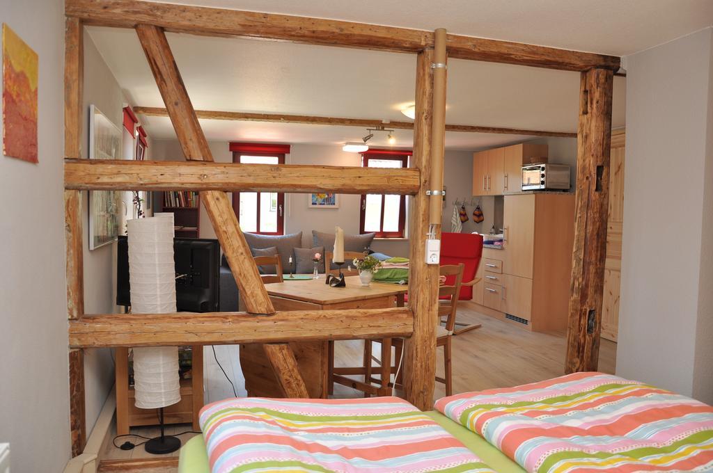 Apartamento Café Landart im Thüringer Finistère Plaue  Habitación foto