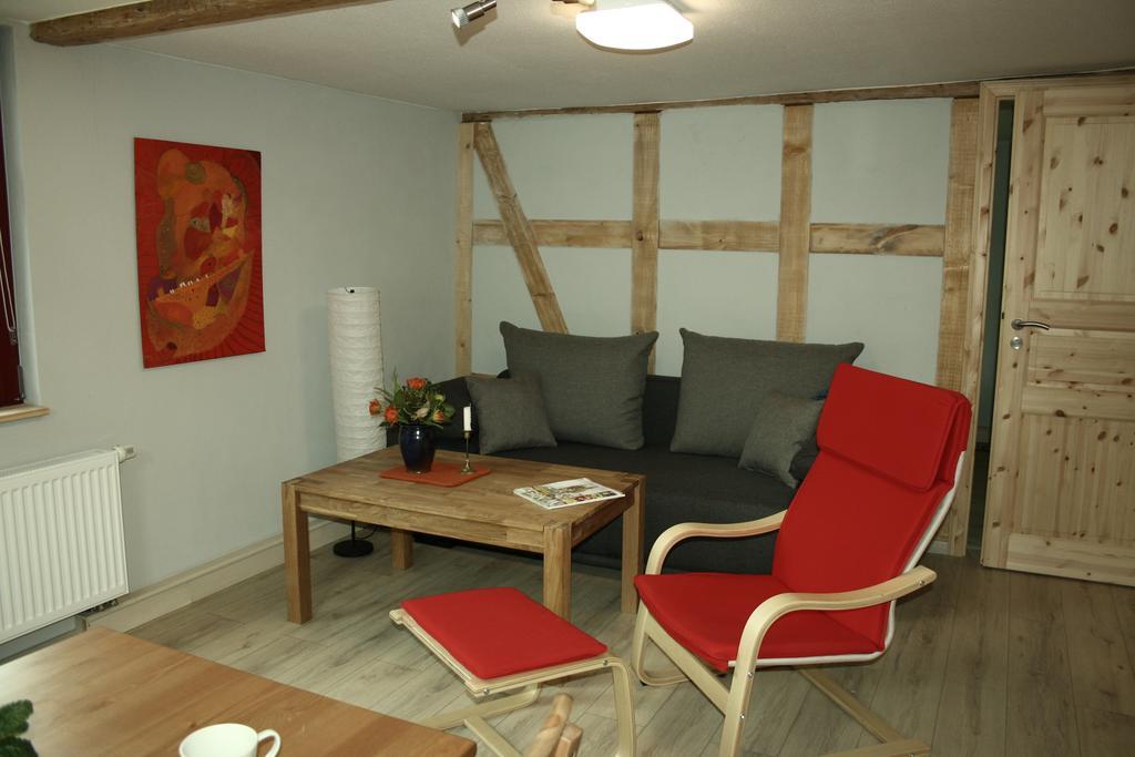 Apartamento Café Landart im Thüringer Finistère Plaue  Habitación foto