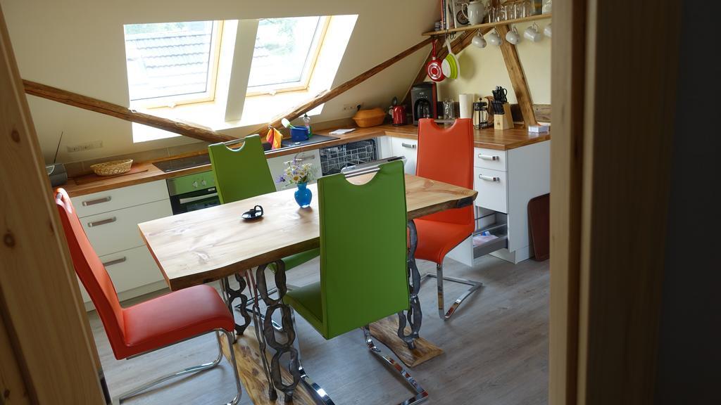 Apartamento Café Landart im Thüringer Finistère Plaue  Exterior foto